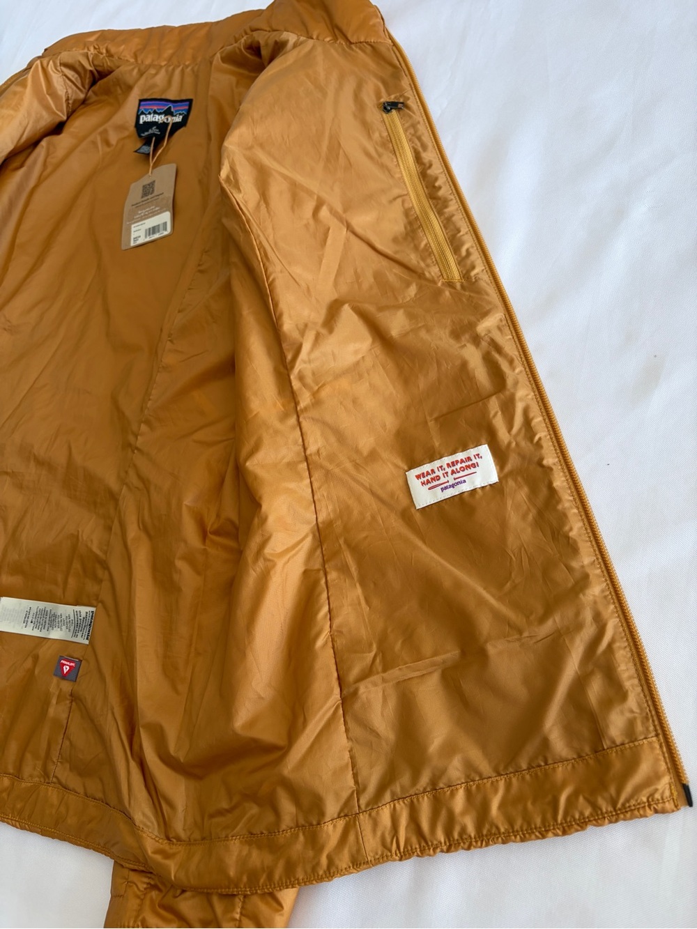 Patagonia Nano Puff Jacket Women's Size L Talon Gold FA25 NWT - Picture 9 of 15